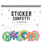 Pipsticks Confetti Sticker // Flower Child