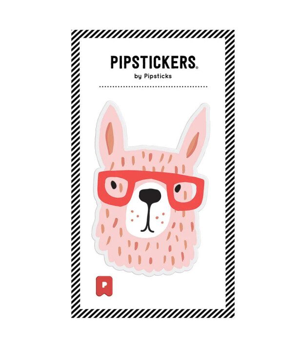 Pipsticks Sticker // Big Puffy Alpaca