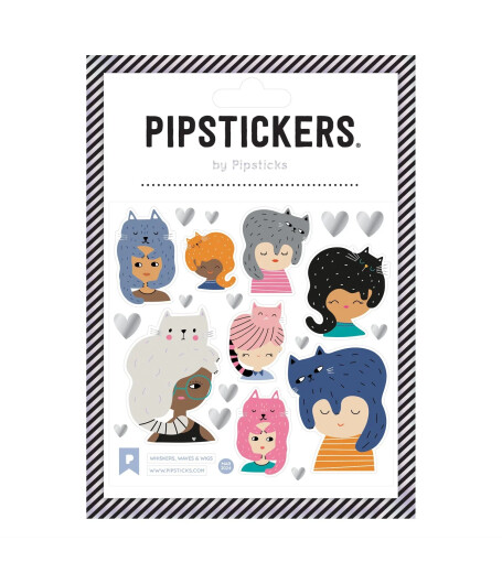Pipsticks Sticker // Whiskers