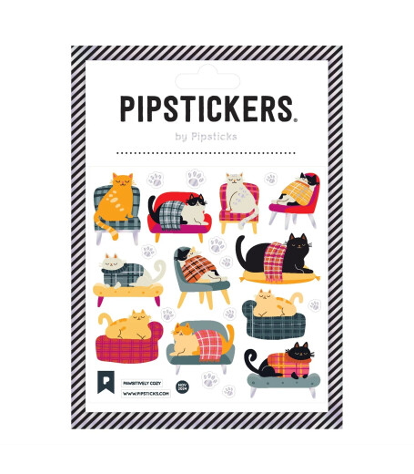 Pipsticks Sticker // Pawsitively Cozy