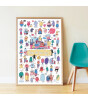 Poppik Discovery Sticker Poster // Feelings