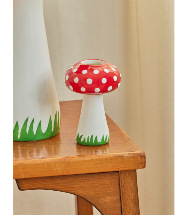 Rice Seramik Small Vazo - Mantar