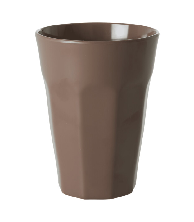 Rice Melamin Bardak - Tall // Brown
