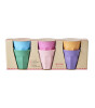 Rice Melamine Bardak Seti // 6 Colors - Small (1 Adet)