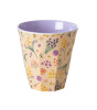 Rice Melamin Bardak - Medium // Wild Flower