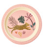 Rice Kids Çocuk Yemek Tabağı // Pink Jungle Animals
