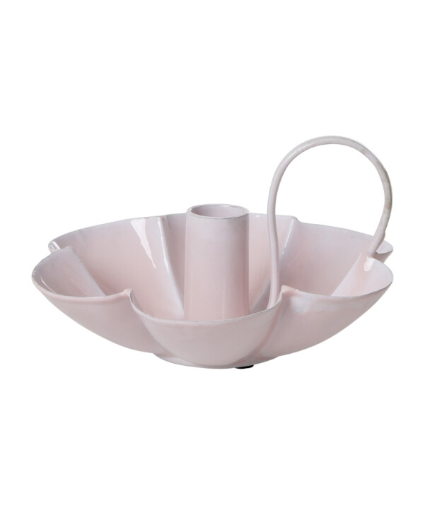 Rice Metal Mumluk // Soft Pink Flower