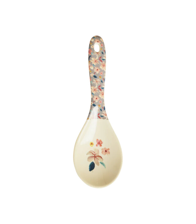 Rice Salata Servis Kaşığı - Pembe Çiçek