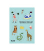 Rice Stickers Lunchbox - Yeşil Lunapark
