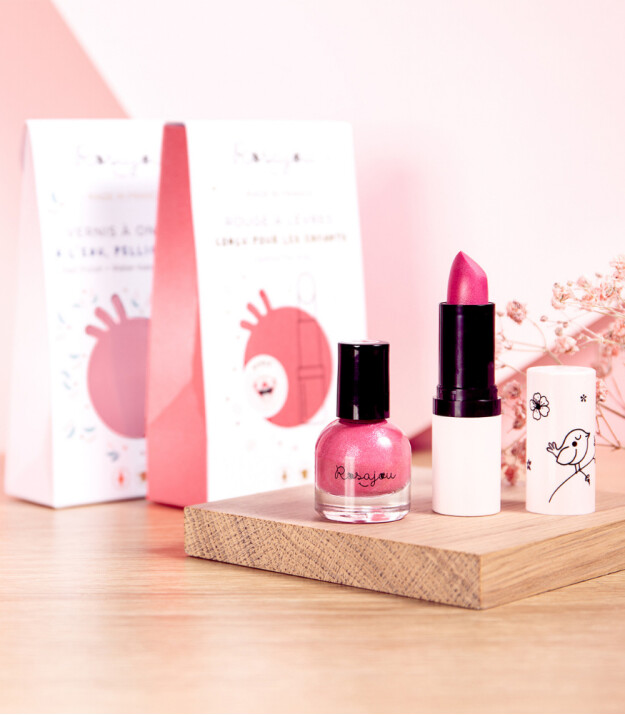 Rosajou Vegan Kids Makyaj Set // Rubis