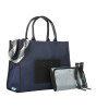 SAM&CO Classic Blueberry  Anne Çantası - Medium // Lacivert