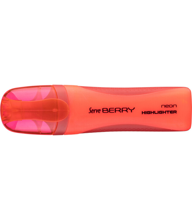 Serve Berry Fosforlu Kalem // Kırmızı