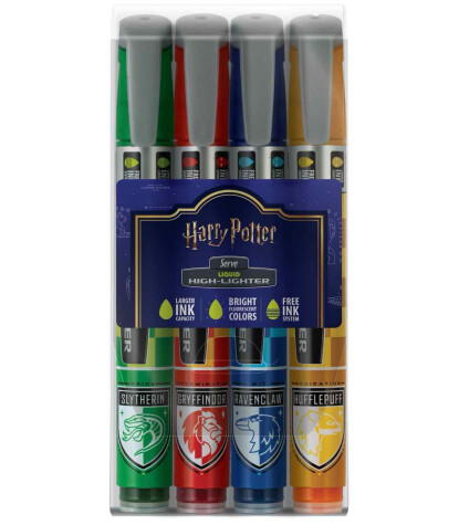 Serve Likit Kalem Harry Potter Damalı Blister (4 Adet)