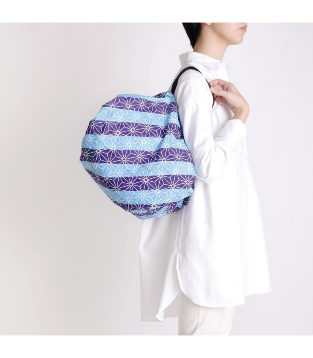 Shupatto Compact Bag Katlanır &Ccedil;anta - M // Asanoha