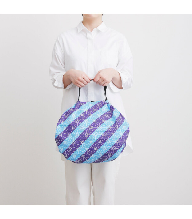 Shupatto Compact Bag Katlanır &Ccedil;anta - M // Asanoha