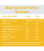 SlimPlus Co Gl&uuml;tensiz Granola (250 g) // Muz & Tar&ccedil;ın & Hindistan Cevizi