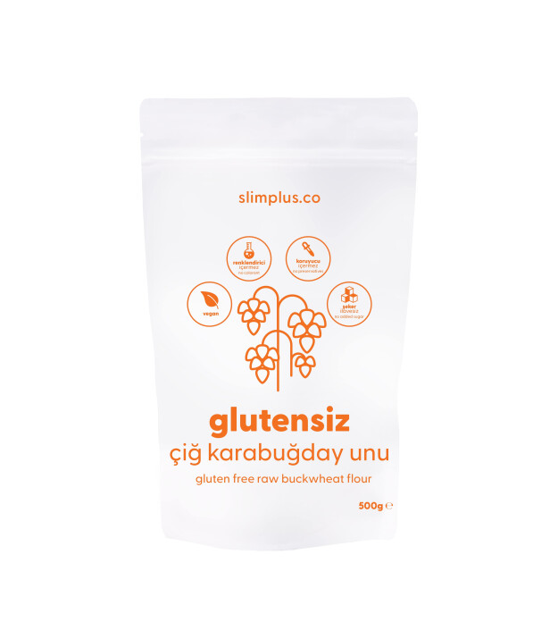 SlimPlus Co Glütensiz Çiğ Karabuğday Unu