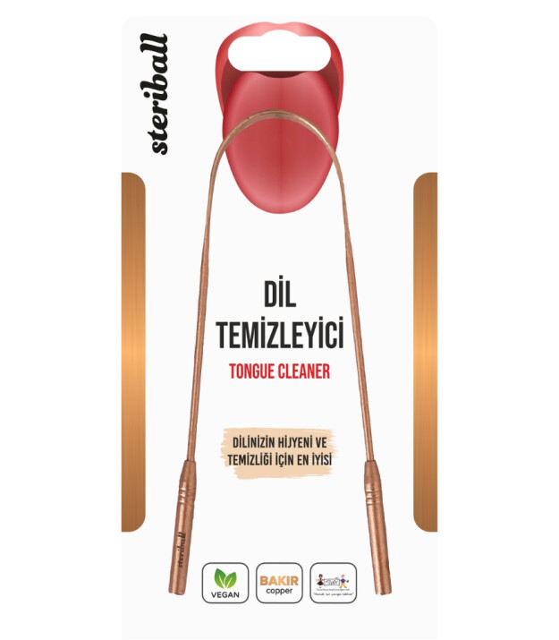 Steriball Bakır Dil Temizleyicisi