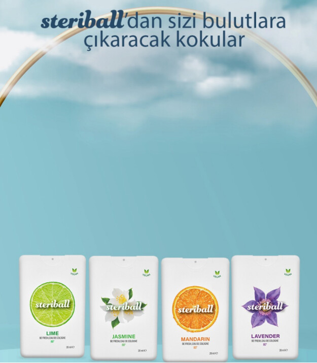 Steriball Be Fresh Kolonya (20 ml) // Yasemin