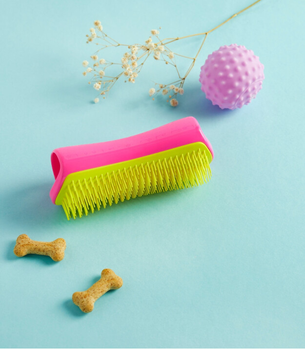 Tangle Teezer Detangling Köpek Bakım Fırçası // Pink Yellow