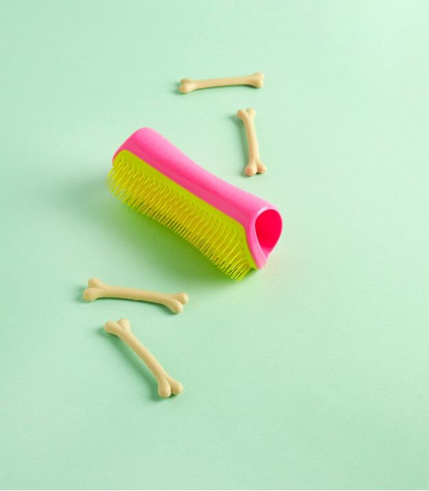 Tangle Teezer Detangling Köpek Bakım Fırçası // Pink Yellow