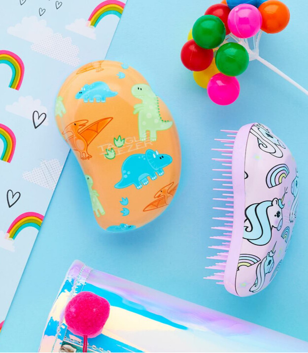 Tangle Teezer Original Mini Bebek ve &Ccedil;ocuk Sa&ccedil; Fır&ccedil;ası // Dinasours