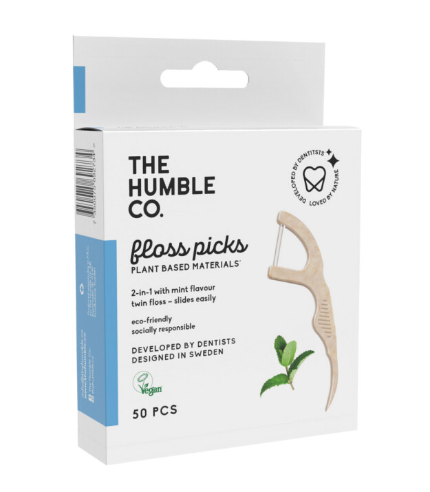 the Humble Co. Kürdanlı Diş İpi // Nane