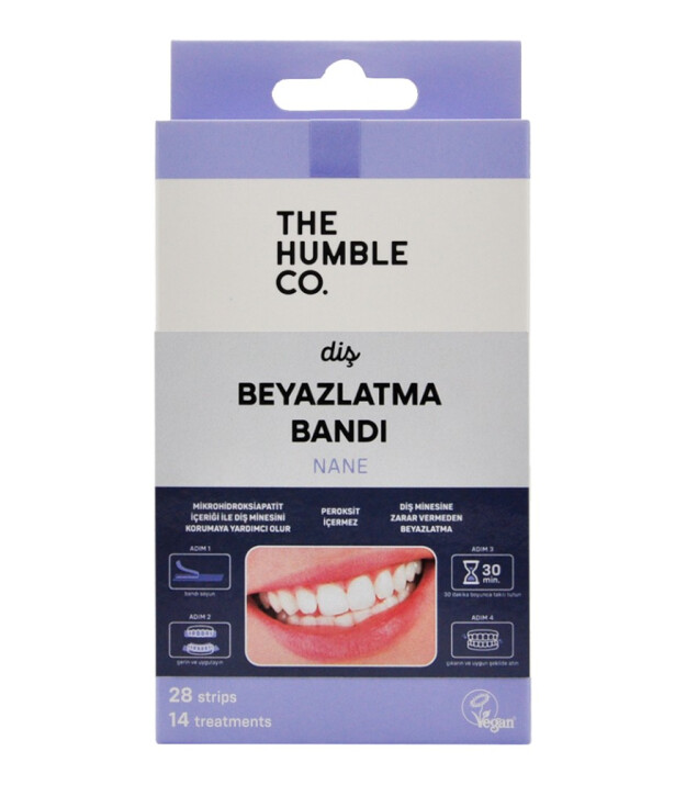 The Humble Co. Diş Beyazlatma Bandı // Nane