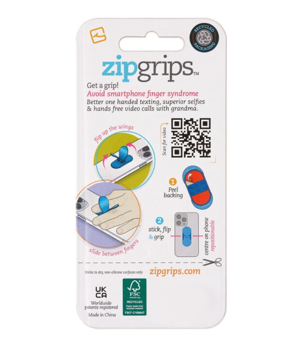 Thinking Gifts Zipgrips Telefon Tutucu & Stand // Optical