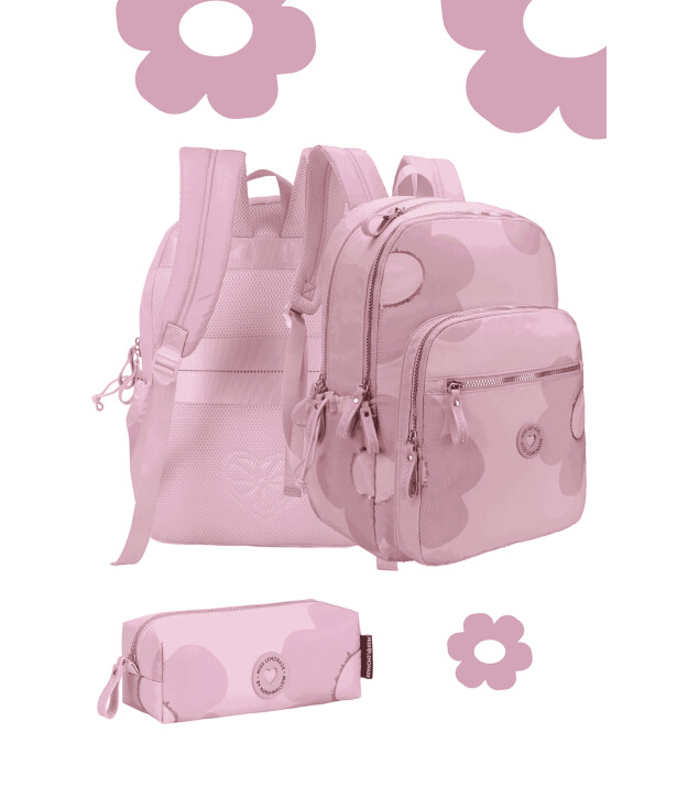 Marshmallow X Miss Lemonade Sırt Çantası // Garden Pink