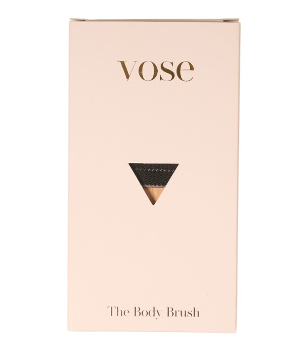 Vose Doğal At Kılı Vücut Fırçası // Black Rose