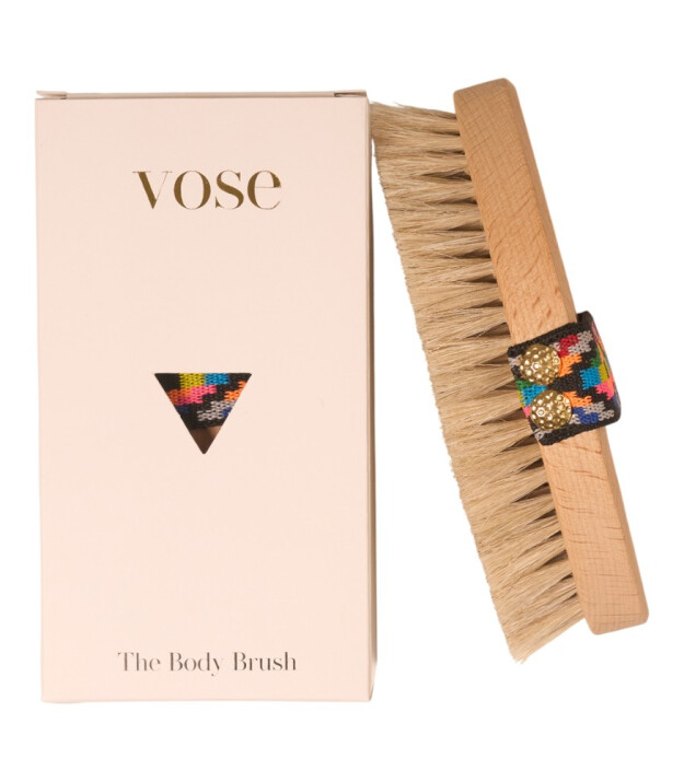 Vose Doğal At Kılı Vücut Fırçası // Tulip