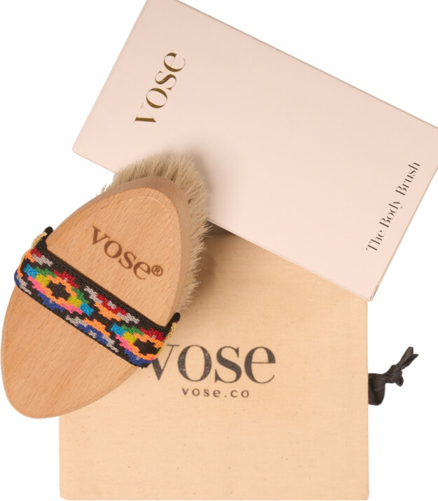 Vose Doğal At Kılı Vücut Fırçası // Tulip