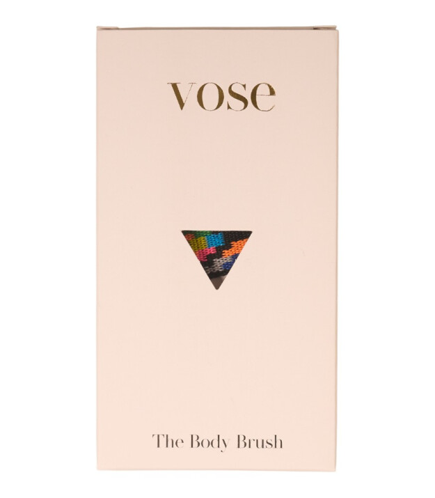 Vose Doğal At Kılı Vücut Fırçası // Tulip