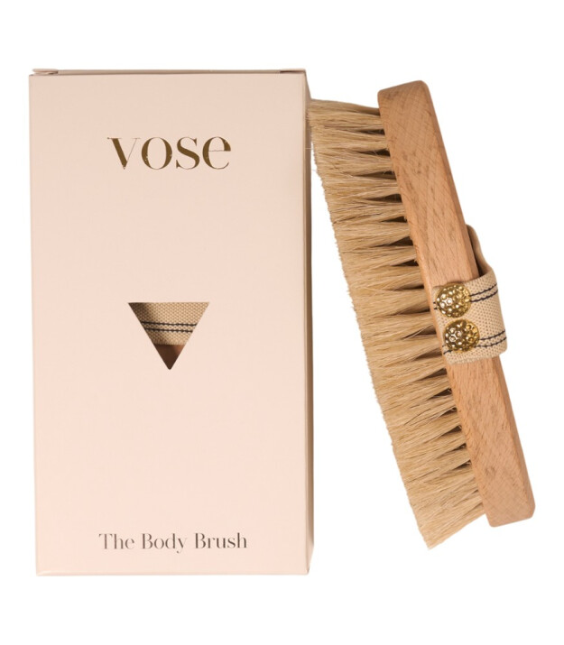 Vose Doğal At Kılı Vücut Fırçası // Vanilla