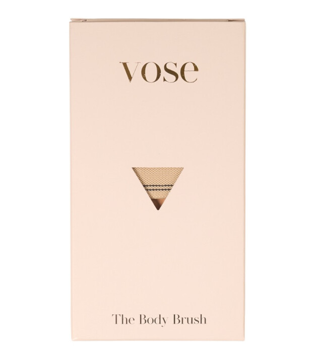 Vose Doğal At Kılı Vücut Fırçası // Vanilla