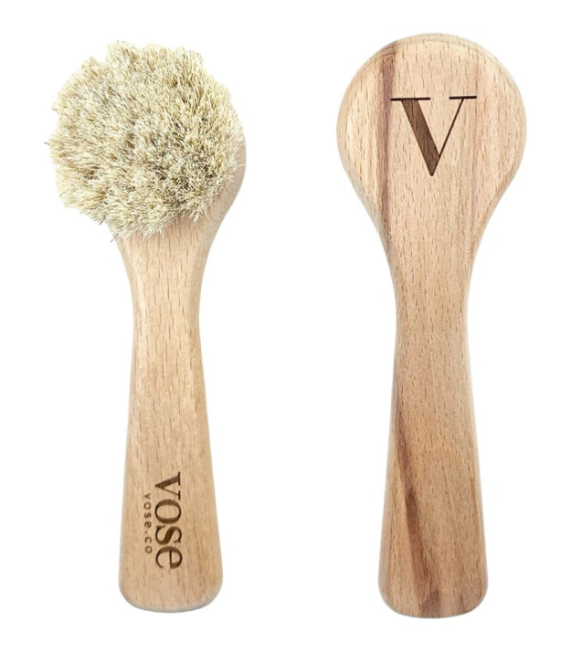 Vose Doğal At Kılı Yüz Bakım Fırçası