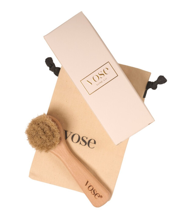 Vose Doğal At Kılı Yüz Bakım Fırçası