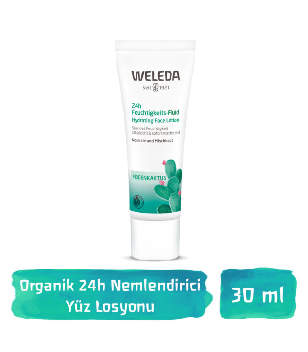 Weleda Cactus 24h Nemlendirici Yüz Losyonu