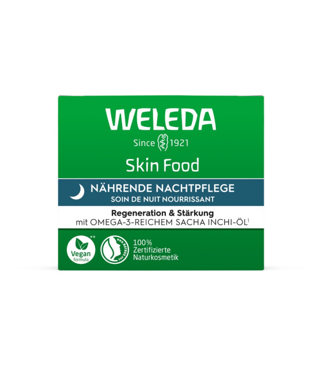Weleda Skin Food Night Organik Nemlendirici Gece Kremi