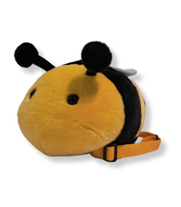 Wild & Soft Fig&uuml;rl&uuml; Peluş Sırt &Ccedil;antası // Arı