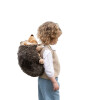 Wild & Soft Fig&uuml;rl&uuml; Peluş Sırt &Ccedil;antası // Kirpi