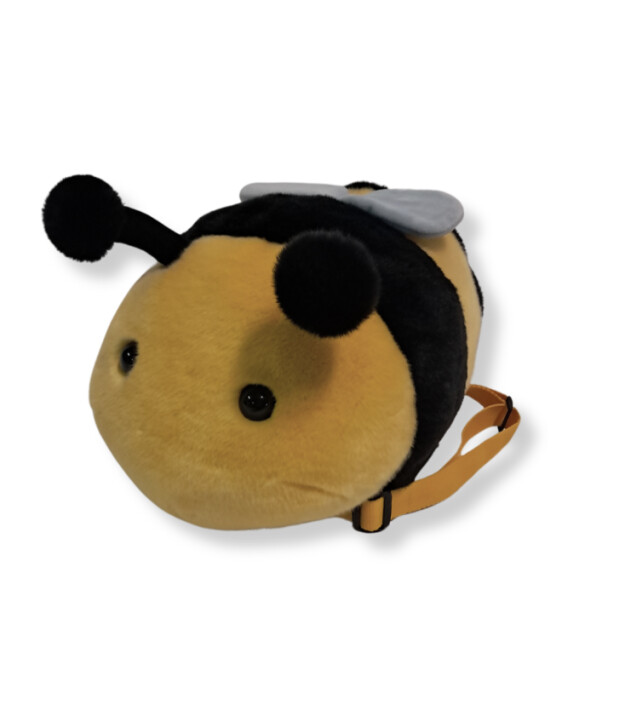 Wild & Soft Fig&uuml;rl&uuml; Peluş Sırt &Ccedil;antası // Arı