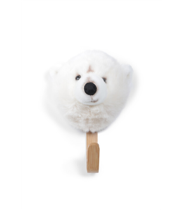 Wild & Soft Duvar Askısı, Beyaz Ayı