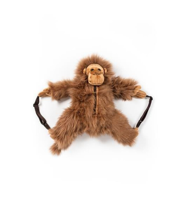 Wild & Soft Fig&uuml;rl&uuml; Peluş Sırt &Ccedil;antası // Maymun