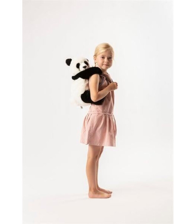 Wild & Soft Fig&uuml;rl&uuml; Peluş Sırt &Ccedil;antası // Panda