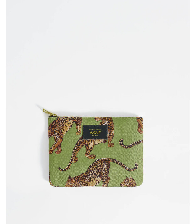 WOUF Olive Leopard - El Çantası