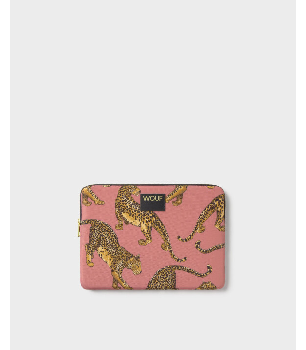 Wouf Tablet Sleeve Kılıf // Blush Leopard