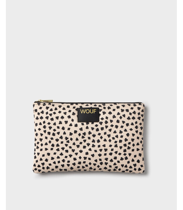 Wouf Pouch Bag Portf&ouml;y &Ccedil;anta XL // Lucky
