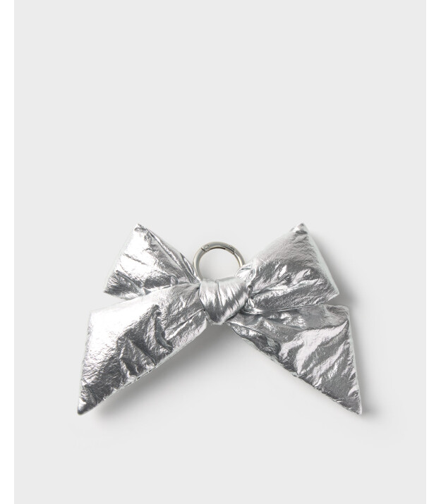 Wouf Charm // Silver Bow
